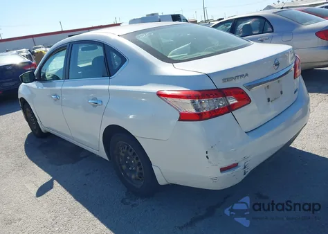 2014 Nissan Sentra Sv from USA, damaged, VIN 3N1AB7AP2EL614709